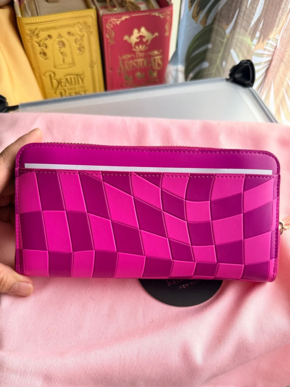 Kate Spade Disney Cheshire Cat Backpack and Wallet Set